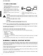 Preview for 2 page of Yamaha GX-700 Service Manual