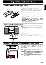 Preview for 13 page of Yamaha GX-707VCD Owner'S Manual