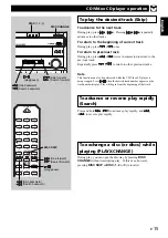 Preview for 23 page of Yamaha GX-707VCD Owner'S Manual