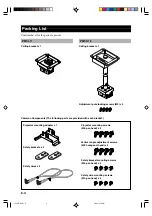 Preview for 4 page of Yamaha H15 Installation Manual