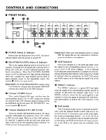 Предварительный просмотр 4 страницы Yamaha HA8 Operation Manual