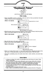 Preview for 6 page of Yamaha HandySound HS-501 Owner'S Manual