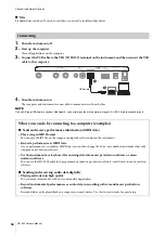 Предварительный просмотр 34 страницы Yamaha Harmony Director HD-300 Owner'S Manual