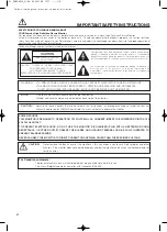 Предварительный просмотр 3 страницы Yamaha High Definition Plasma Monitor User Manual