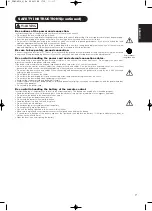 Предварительный просмотр 8 страницы Yamaha High Definition Plasma Monitor User Manual