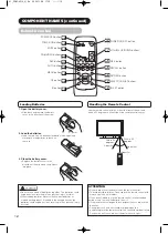 Предварительный просмотр 13 страницы Yamaha High Definition Plasma Monitor User Manual