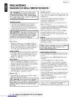 Preview for 2 page of Yamaha HPH-MTB Owner'S Manual