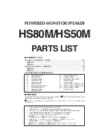 Предварительный просмотр 23 страницы Yamaha HS80M Service Manual