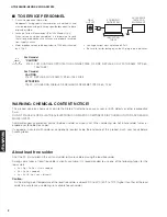 Предварительный просмотр 2 страницы Yamaha HTR-2064 Service Manual