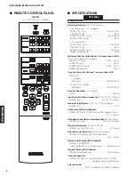 Предварительный просмотр 8 страницы Yamaha HTR-2064 Service Manual