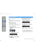 Preview for 37 page of Yamaha HTR-3067 Owner'S Manual