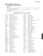 Предварительный просмотр 97 страницы Yamaha HTR-3067 Service Manual