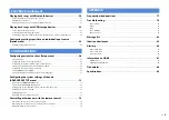 Preview for 3 page of Yamaha HTR-4064 Owner'S Manual