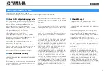 Preview for 109 page of Yamaha HTR-4065 Owner'S Manual