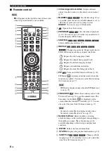 Preview for 134 page of Yamaha HTR-4065 Owner'S Manual