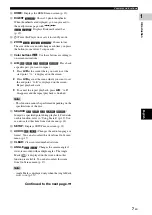 Preview for 135 page of Yamaha HTR-4065 Owner'S Manual