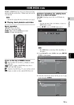 Preview for 141 page of Yamaha HTR-4065 Owner'S Manual