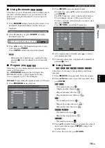 Preview for 147 page of Yamaha HTR-4065 Owner'S Manual