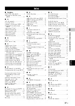 Preview for 203 page of Yamaha HTR-4065 Owner'S Manual