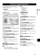 Preview for 259 page of Yamaha HTR-4065 Owner'S Manual