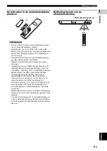 Preview for 365 page of Yamaha HTR-4065 Owner'S Manual