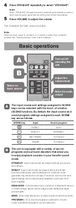 Preview for 10 page of Yamaha HTR-4069 User Manual