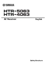 Preview for 93 page of Yamaha HTR-5063 Owner'S Manual