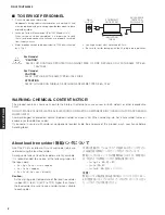 Preview for 2 page of Yamaha HTR-5065 Service Manual