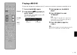 Предварительный просмотр 19 страницы Yamaha HTR-5071 Quick Start Manual