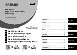 Yamaha HTR-5072 Quick Start Manual preview