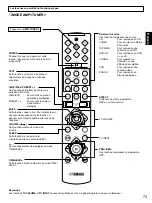 Preview for 75 page of Yamaha HTR-5130 Owner'S Manual