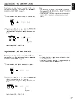 Preview for 37 page of Yamaha HTR-5130RDS Owner'S Manual