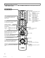 Предварительный просмотр 50 страницы Yamaha HTR-5140RDS Owner'S Manual