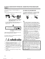 Предварительный просмотр 38 страницы Yamaha HTR-5150 Owner'S Manual