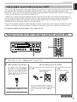 Preview for 45 page of Yamaha HTR-5170 Owner'S Manual