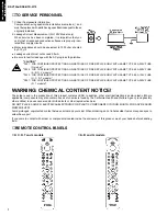 Предварительный просмотр 2 страницы Yamaha HTR-5170 Service Manual