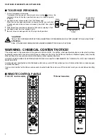 Предварительный просмотр 2 страницы Yamaha HTR-5230 Service Manual