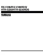 Предварительный просмотр 76 страницы Yamaha HTR-5230 Service Manual