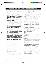 Preview for 2 page of Yamaha HTR-5230RDS Owner'S Manual