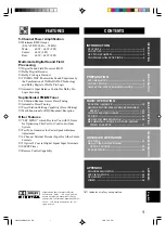 Preview for 3 page of Yamaha HTR-5230RDS Owner'S Manual