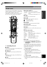 Preview for 9 page of Yamaha HTR-5230RDS Owner'S Manual