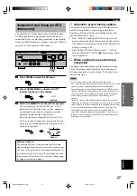 Preview for 29 page of Yamaha HTR-5230RDS Owner'S Manual