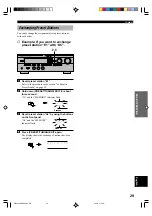 Preview for 31 page of Yamaha HTR-5230RDS Owner'S Manual