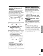 Preview for 33 page of Yamaha HTR-5240 Owner'S Manual