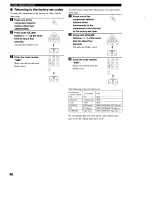 Preview for 50 page of Yamaha HTR-5240 Owner'S Manual