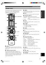 Предварительный просмотр 9 страницы Yamaha HTR-5240RDS Owner'S Manual