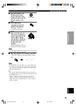 Предварительный просмотр 21 страницы Yamaha HTR-5240RDS Owner'S Manual