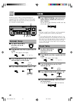 Предварительный просмотр 30 страницы Yamaha HTR-5240RDS Owner'S Manual