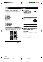 Предварительный просмотр 38 страницы Yamaha HTR-5240RDS Owner'S Manual