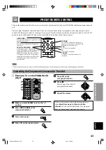 Предварительный просмотр 45 страницы Yamaha HTR-5240RDS Owner'S Manual